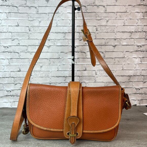 Vintage All Weather Dooney and Bourke Equestrian shoulder bag Crossbody - Picture 1 of 8